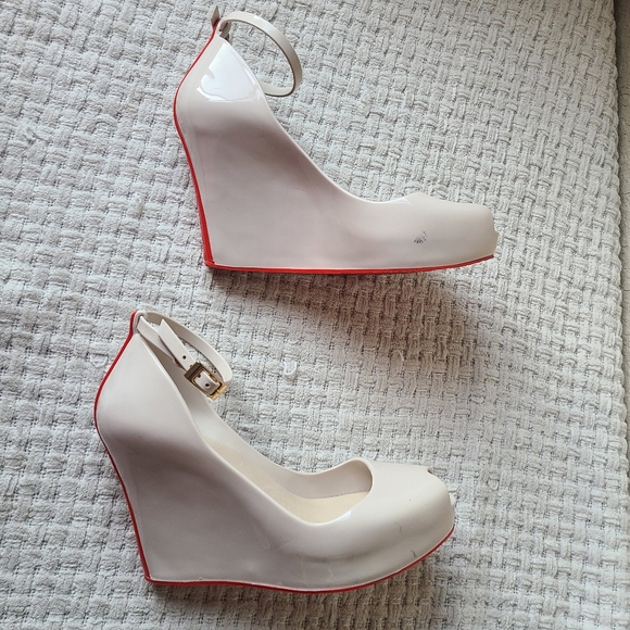 PATCHULI X BY MELISSA PLATFORM WEDGES Women's Size 6 - Picture 5 of 13